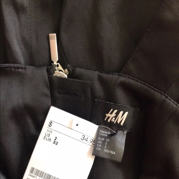 💝NWT💝 H&M black dress - Picture 4 of 4